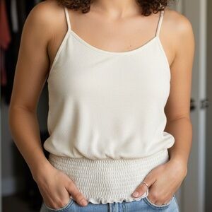 Express Size M Ruched bottom tank